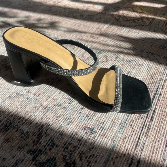 Diamonte black pumps - Picture 2 of 5